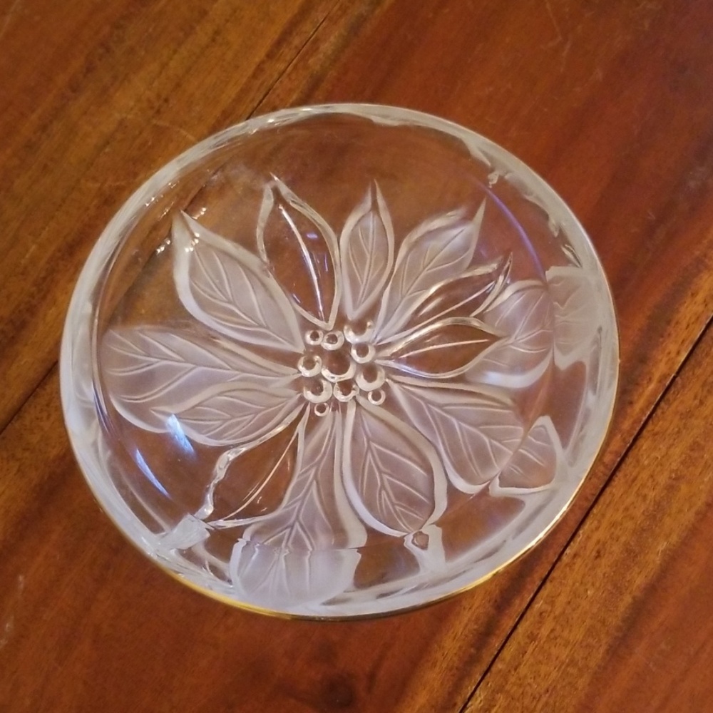 Vintage Glass Dish